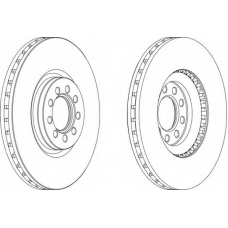 FCR317A FERODO Тормозной диск