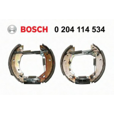 0 204 114 534 BOSCH Комплект тормозных колодок