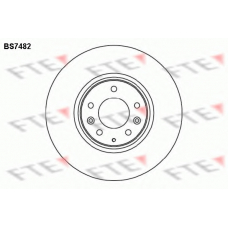 BS7482 FTE Тормозной диск