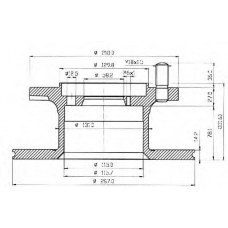 BDC3194 QUINTON HAZELL Тормозной диск