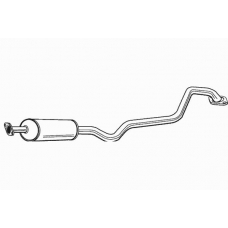 614202 FONOS Средний глушитель выхлопных газов