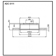 ADC 0111 Allied Nippon Гидравлические цилиндры