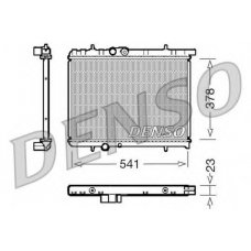 DRM21031 DENSO Радиатор, охлаждение двигателя