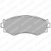LP645 DELPHI Комплект тормозных колодок, дисковый тормоз