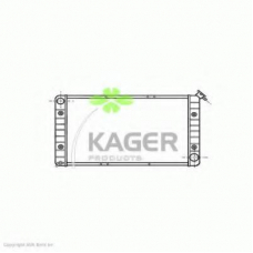 31-2878 KAGER Радиатор, охлаждение двигателя