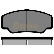 PA435 BRAKE ENGINEERING Комплект тормозных колодок, дисковый тормоз