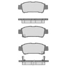 RA.0812.0 RAICAM Комплект тормозных колодок, дисковый тормоз