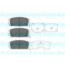 KBP-3017 KAVO PARTS Комплект тормозных колодок, дисковый тормоз