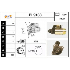 PL9133 SNRA Стартер