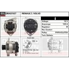 DRA0167 DELCO REMY Генератор