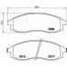 P 54 032 BREMBO Комплект тормозных колодок, дисковый тормоз