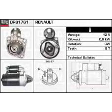 DRS1761 DELCO REMY Стартер