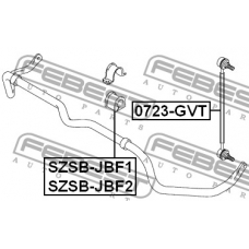 0723-GVT FEBEST Тяга / стойка, стабилизатор