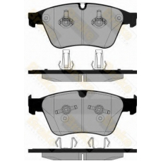 PA1841 BRAKE ENGINEERING Комплект тормозных колодок, дисковый тормоз