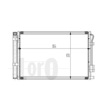 019-016-0020 LORO Конденсатор, кондиционер