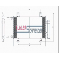 2220181 KUHLER SCHNEIDER Конденсатор, кондиционер