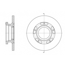 61564.00 REMSA Тормозной диск
