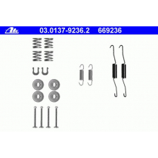03.0137-9236.2 ATE Комплектующие, тормозная колодка
