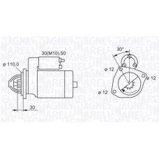 063523620730 MAGNETI MARELLI Стартер