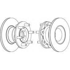 FCR104A FERODO Тормозной диск