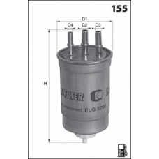 G40 MECAFILTER Топливный фильтр