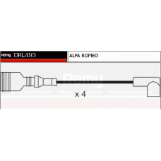 DRL493 DELCO REMY Комплект проводов зажигания