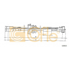 S20015 COFLE Тросик спидометра