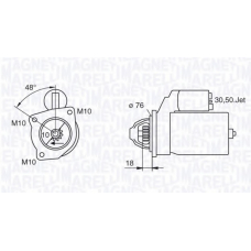 063280008010 MAGNETI MARELLI Стартер