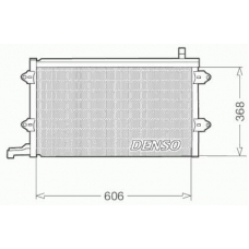 DCN32001 DENSO Конденсатор, кондиционер