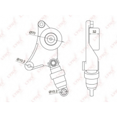 PT-3043 LYNX 0-2.4 00-08 / camry(v30/40) 2.0-2.4 01-11 / rav 4 ii-iii 2.0-2.4 00> / alphard 2.4 08> / highlander 2.4 00-07 / previa 2.4 00-06