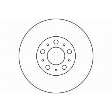 MDC1432 MINTEX Тормозной диск