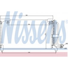 94710 NISSENS Конденсатор, кондиционер