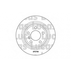 DF2768 TRW Тормозной диск