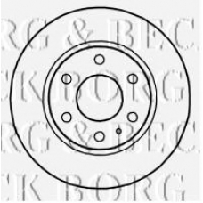 BBD4710 BORG & BECK Тормозной диск