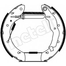 51-0067 METELLI Комплект тормозных колодок