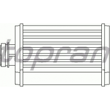 109 979 TOPRAN Теплообменник, отопление салона
