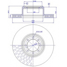 142.1461 CAR Тормозной диск