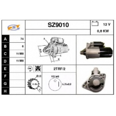 SZ9010 SNRA Стартер