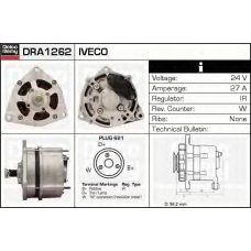 DRA1262 DELCO REMY Генератор