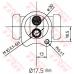 BWC251 TRW Колесный тормозной цилиндр