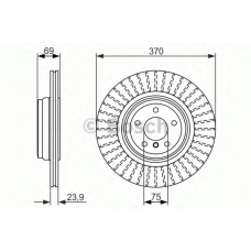 0 986 479 730 BOSCH Тормозной диск