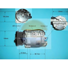 14-9662P AUTO AIR GLOUCESTER Компрессор, кондиционер