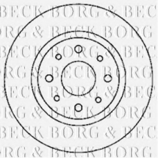 BBD4761 BORG & BECK Тормозной диск