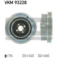 VKM 93228 SKF Ременный шкив, коленчатый вал