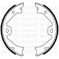 53-0369 METELLI Комплект тормозных колодок, стояночная тормозная с