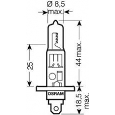 64150SVS-01B OSRAM Лампа накаливания, фара дальнего света; лампа нака