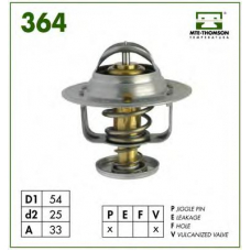 364.89 MTE-THOMSON Термостат, охлаждающая жидкость