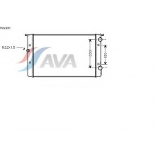 VW2104 AVA Радиатор, охлаждение двигателя
