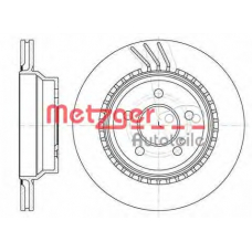 6760.10 METZGER Тормозной диск