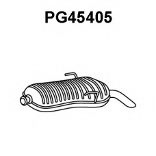 PG45405 VENEPORTE Глушитель выхлопных газов конечный